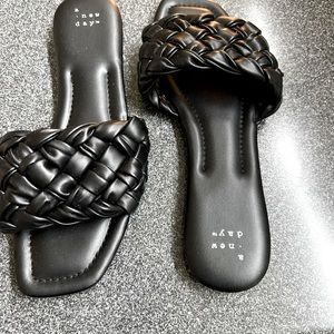 Black sandals